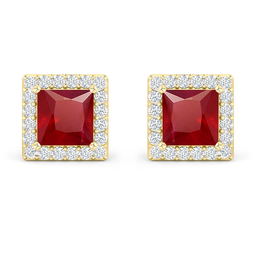 Yellow Gold - Ruby