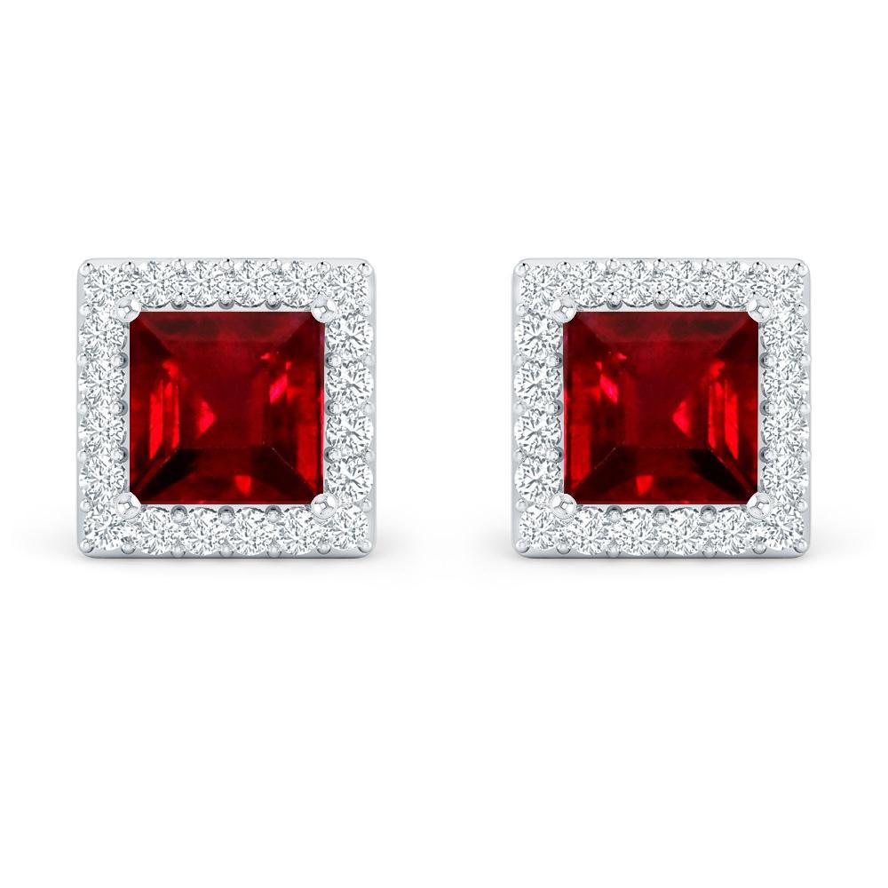 White Gold - Ruby
