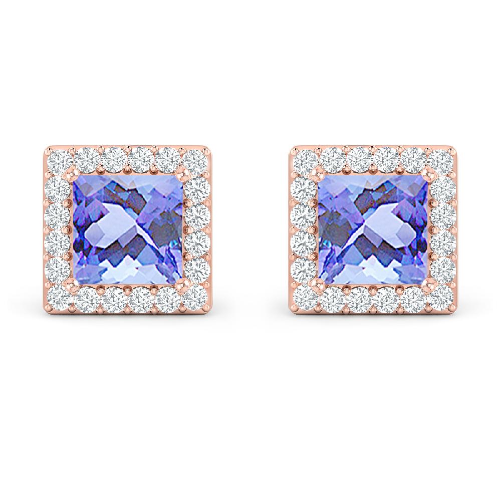 Rose Gold - Tanzanite