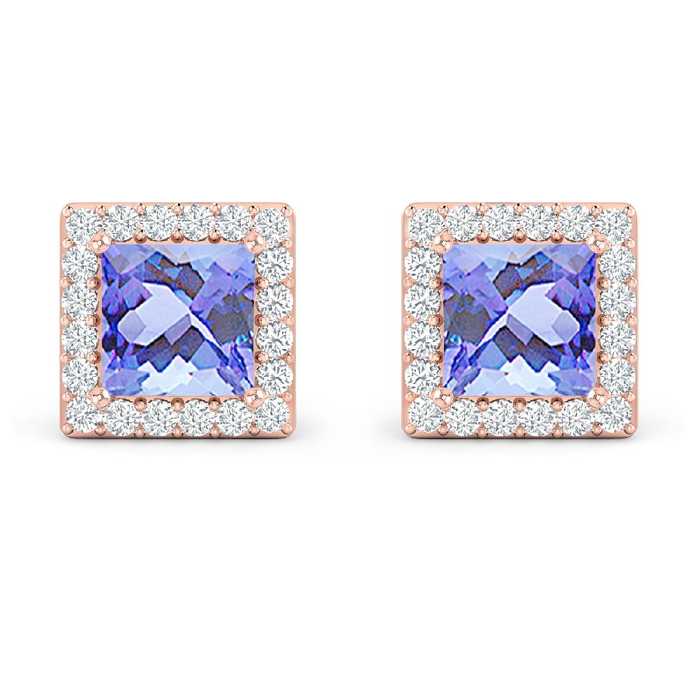 Rose Gold - Tanzanite