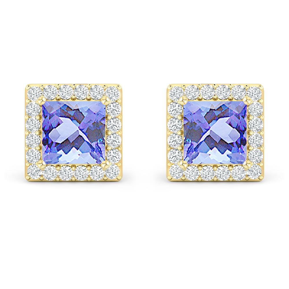 Yellow Gold - Tanzanite
