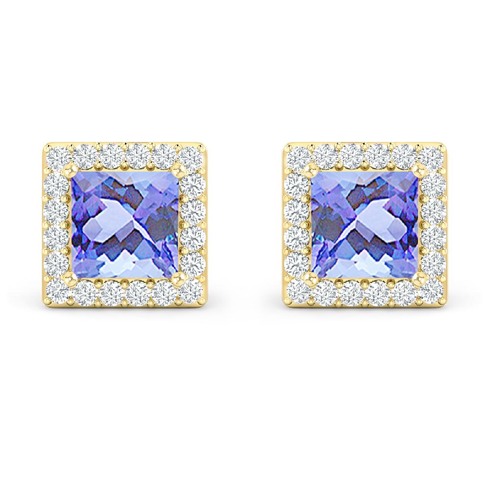 Yellow Gold - Tanzanite