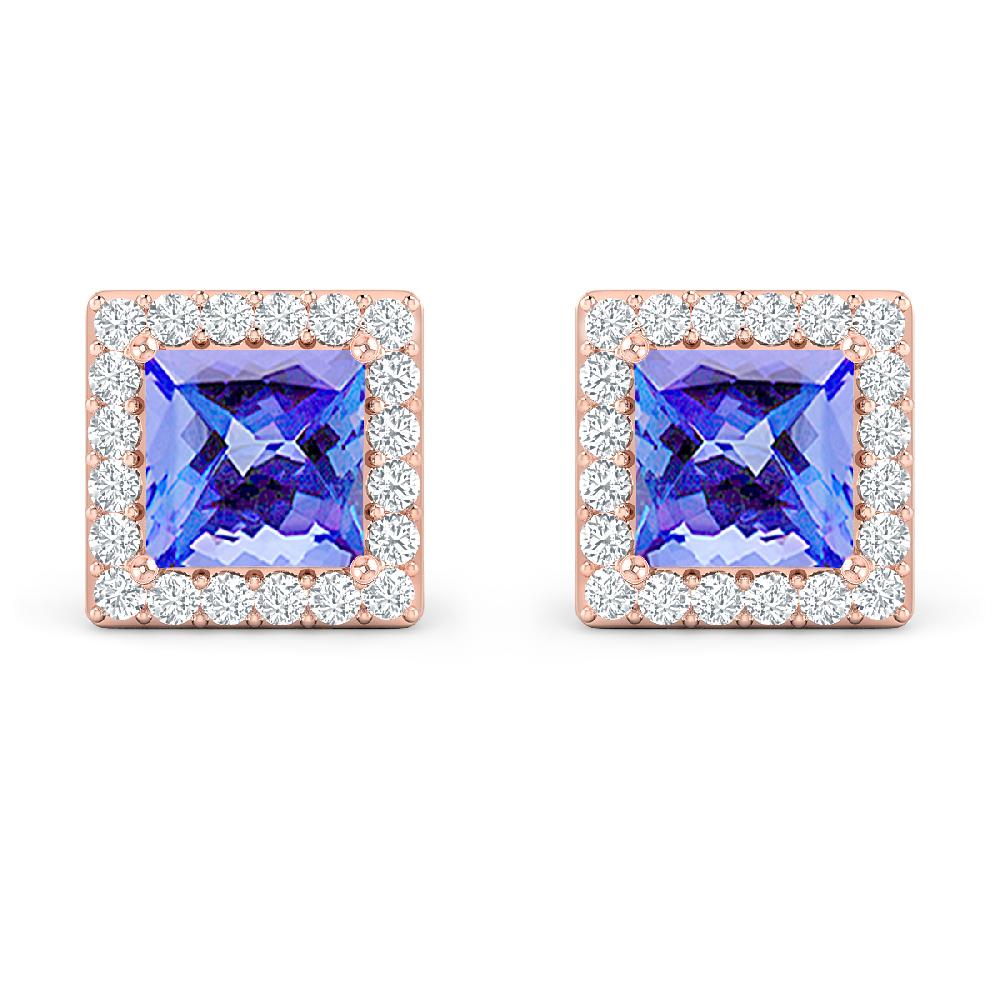 Rose Gold - Tanzanite