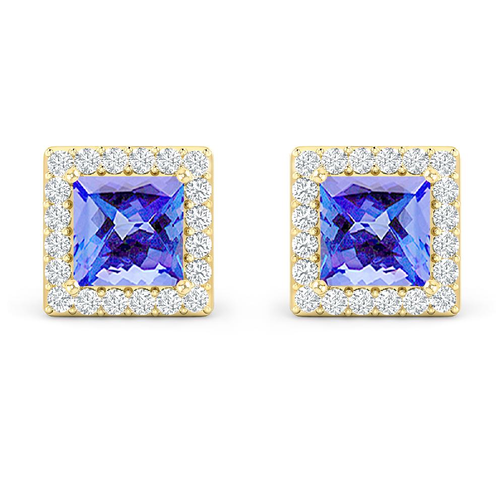 Yellow Gold - Tanzanite