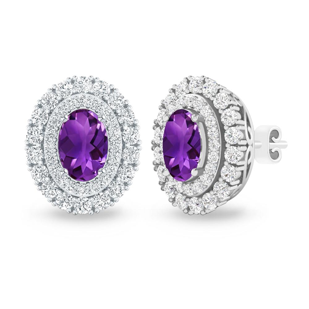 White Gold - Amethyst