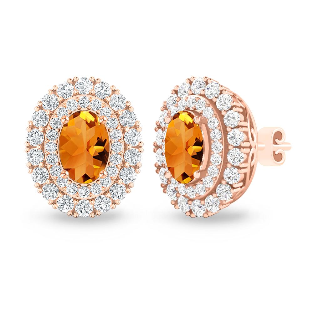 Rose Gold - Citrine