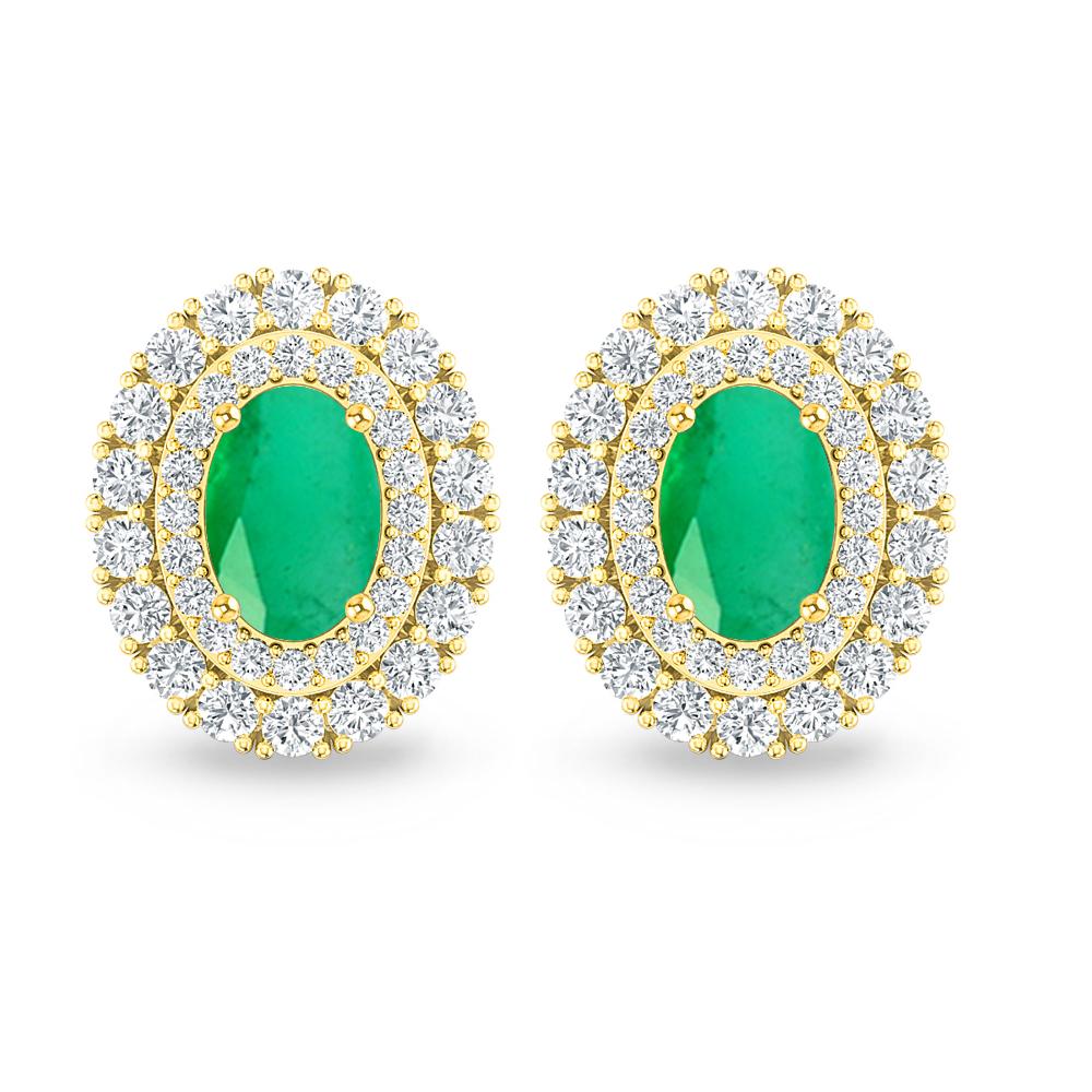 Yellow Gold - Emerald