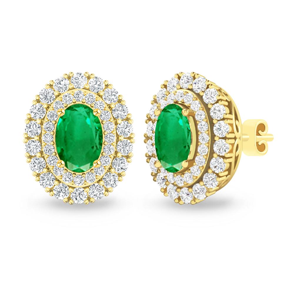 Yellow Gold - Emerald