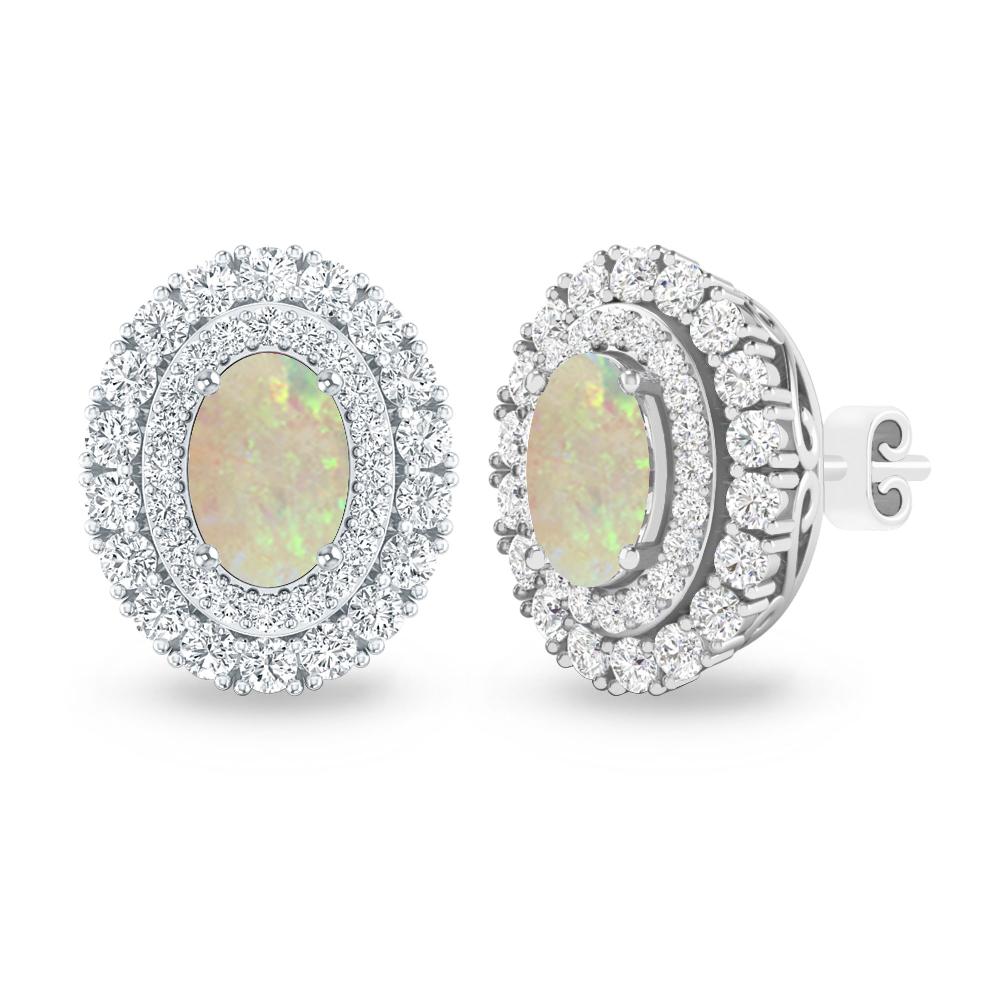 White Gold - Opal