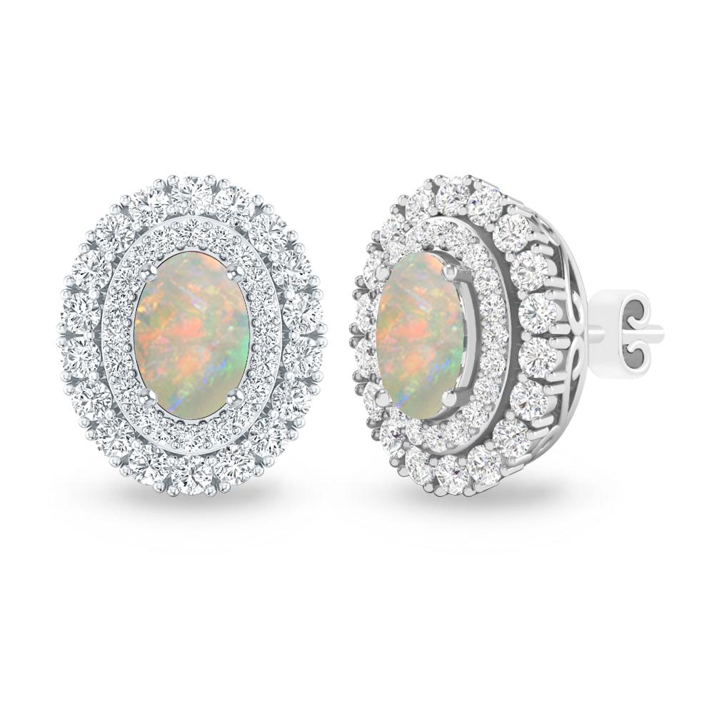 White Gold - Opal