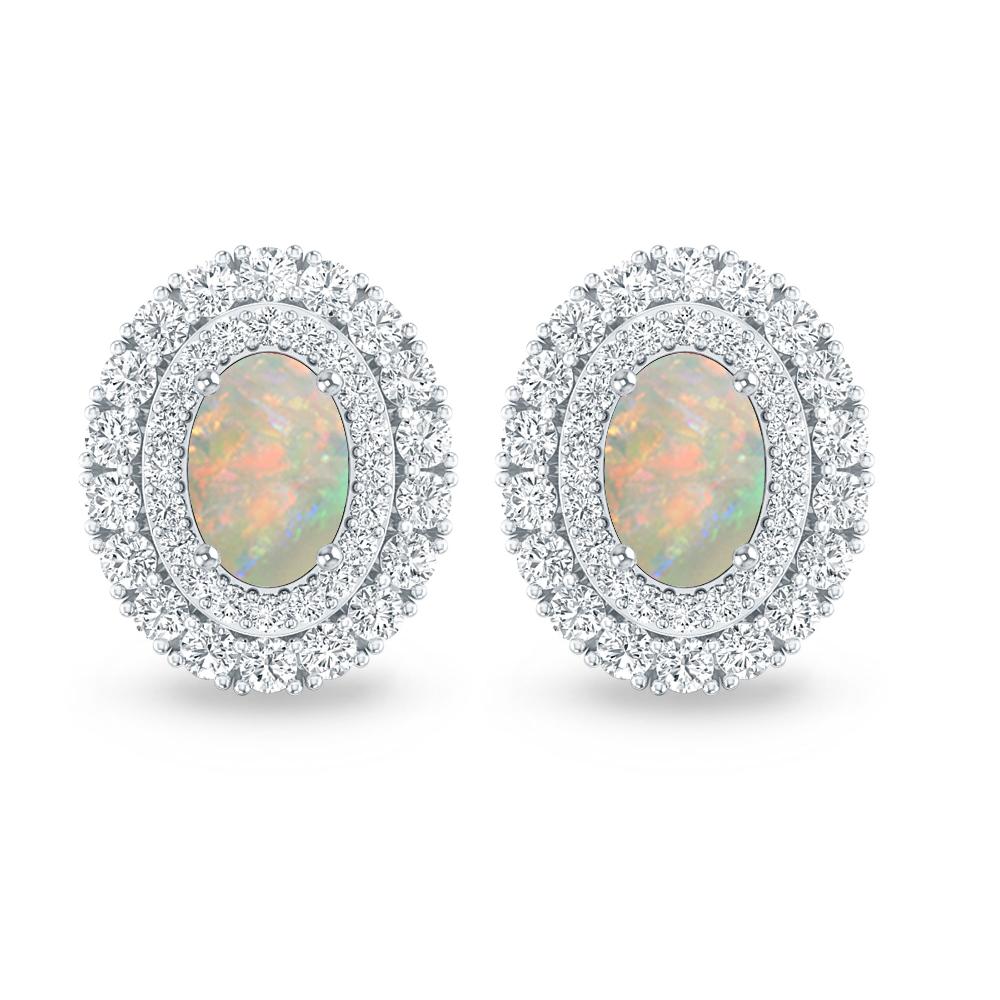 White Gold - Opal