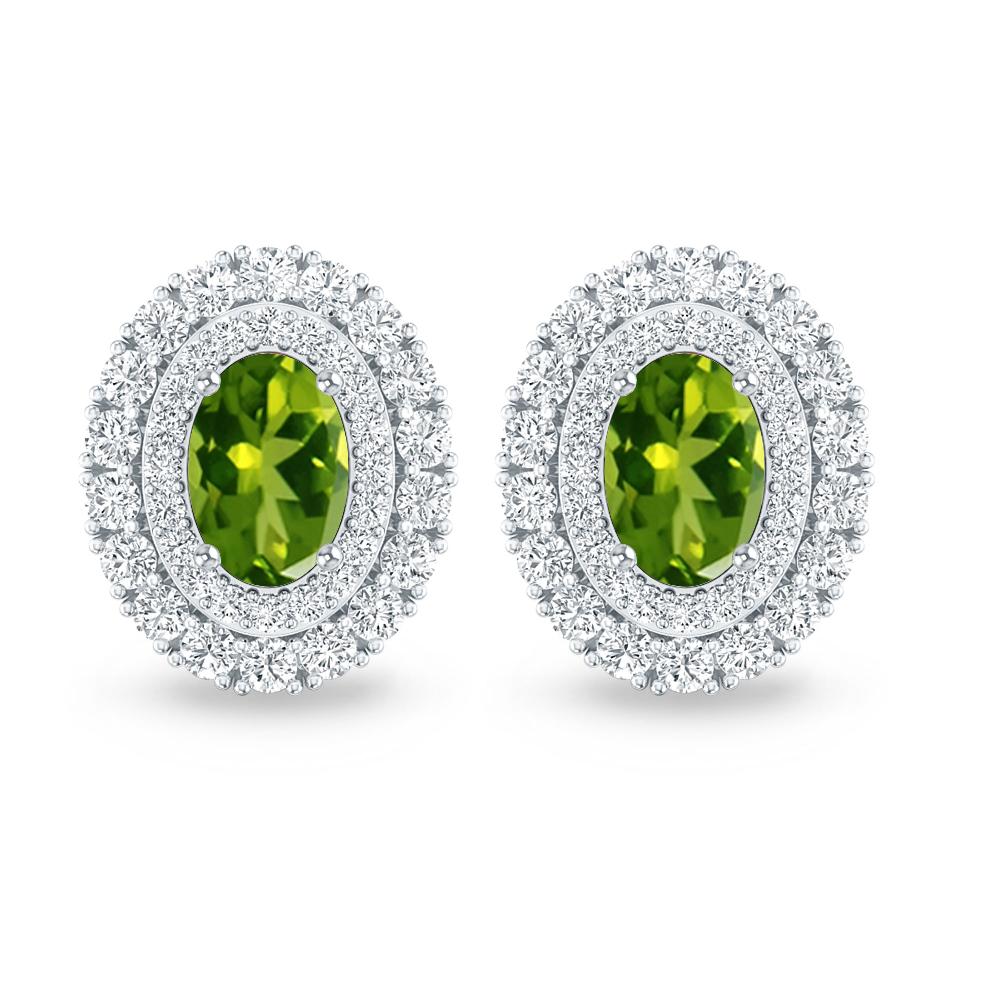 White Gold - Peridot