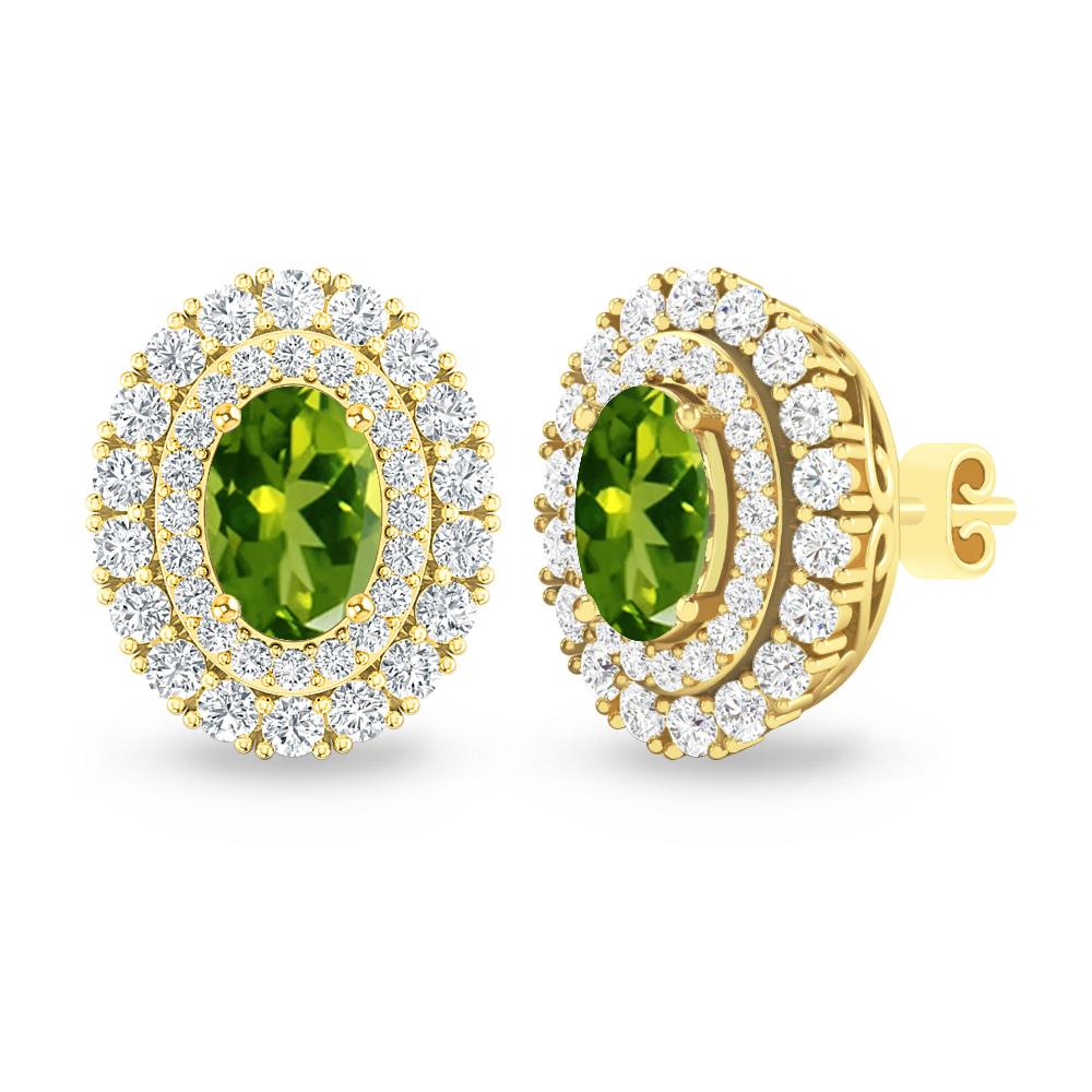 Yellow Gold - Peridot