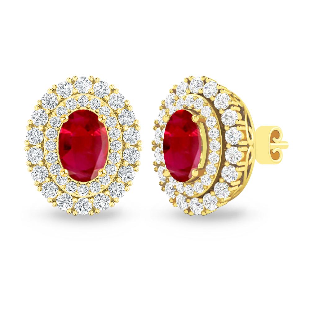 Yellow Gold - Ruby