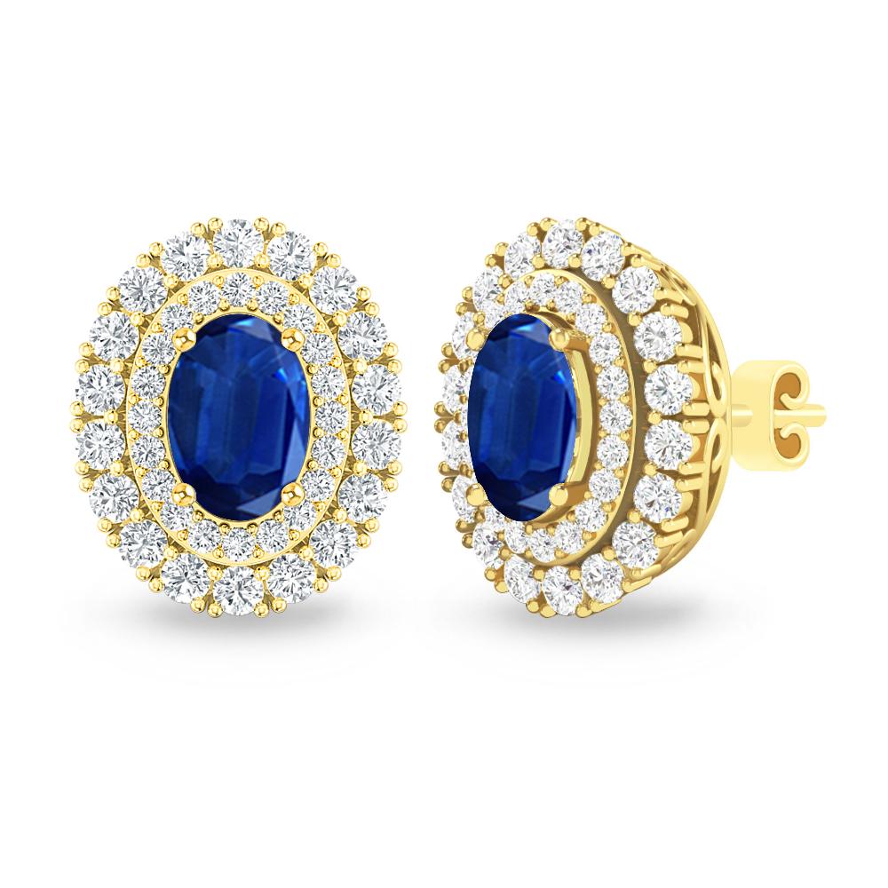 Yellow Gold - Sapphire