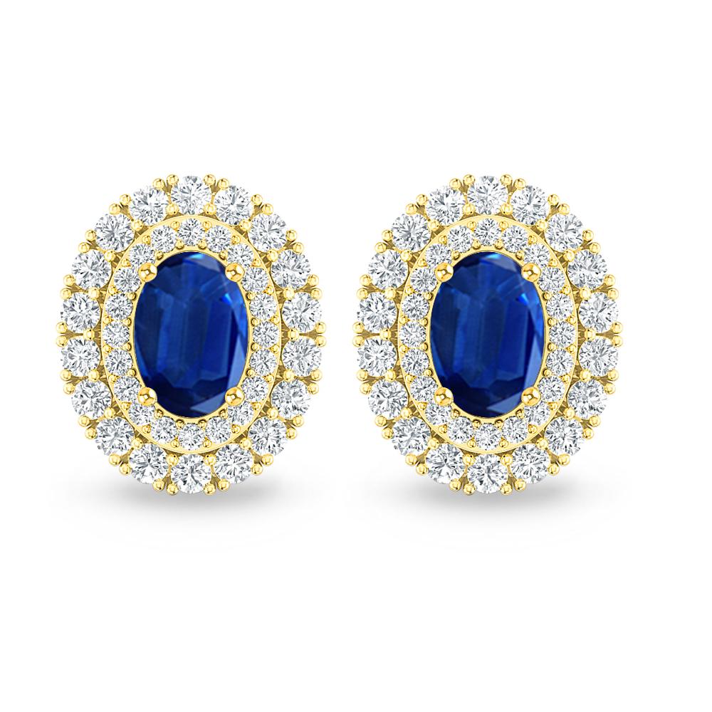 Yellow Gold - Sapphire