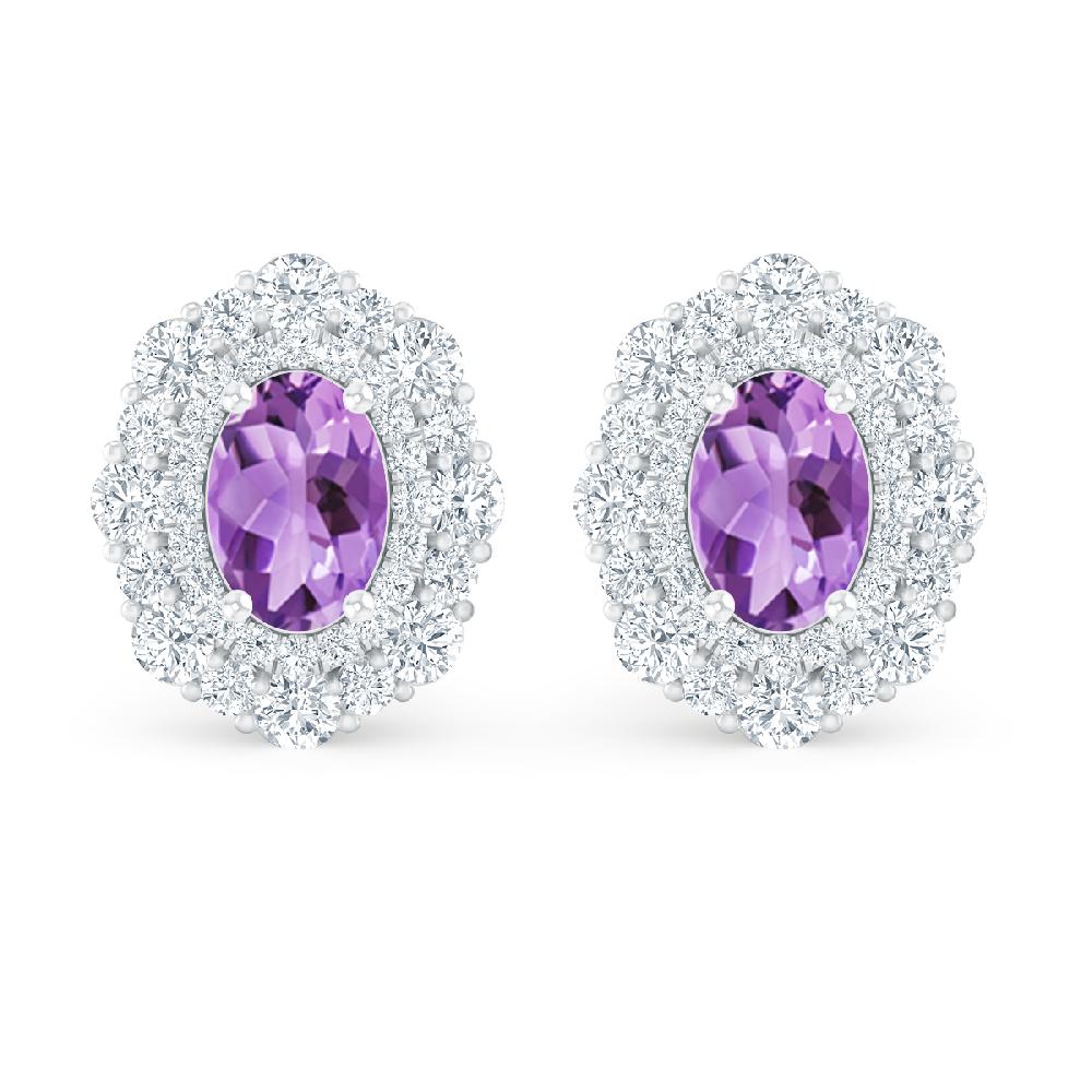 White Gold - Amethyst