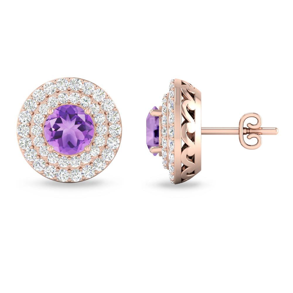 Rose Gold - Amethyst