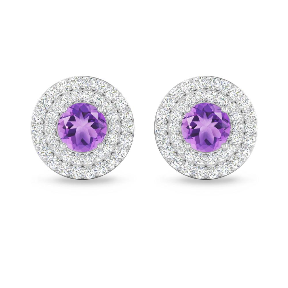 White Gold - Amethyst