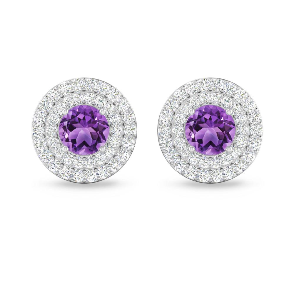 White Gold - Amethyst