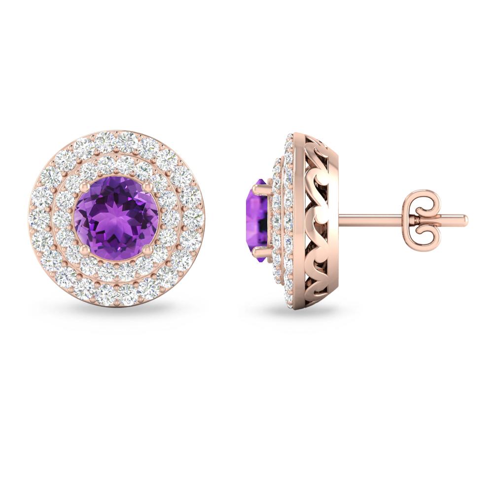 Rose Gold - Amethyst