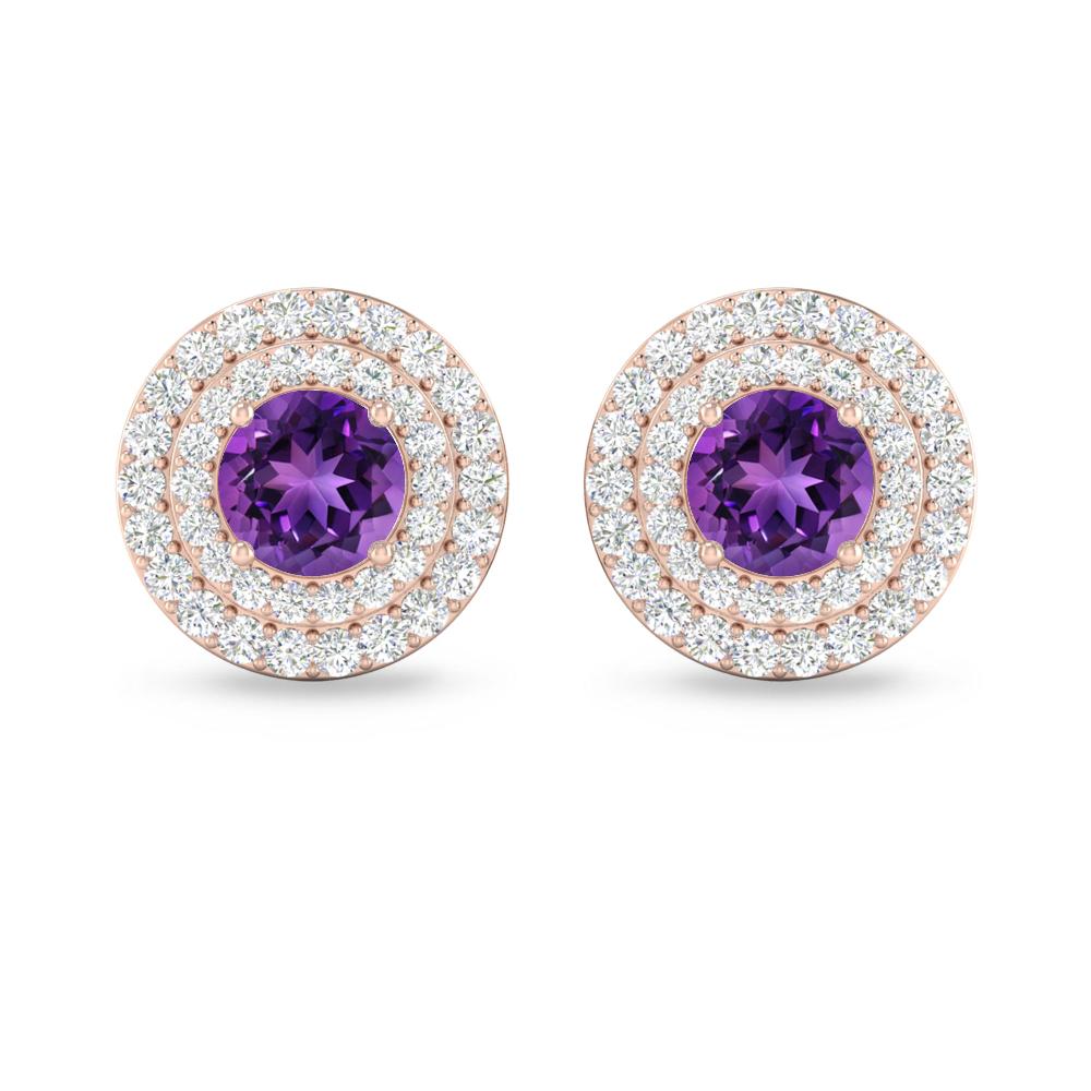 Rose Gold - Amethyst