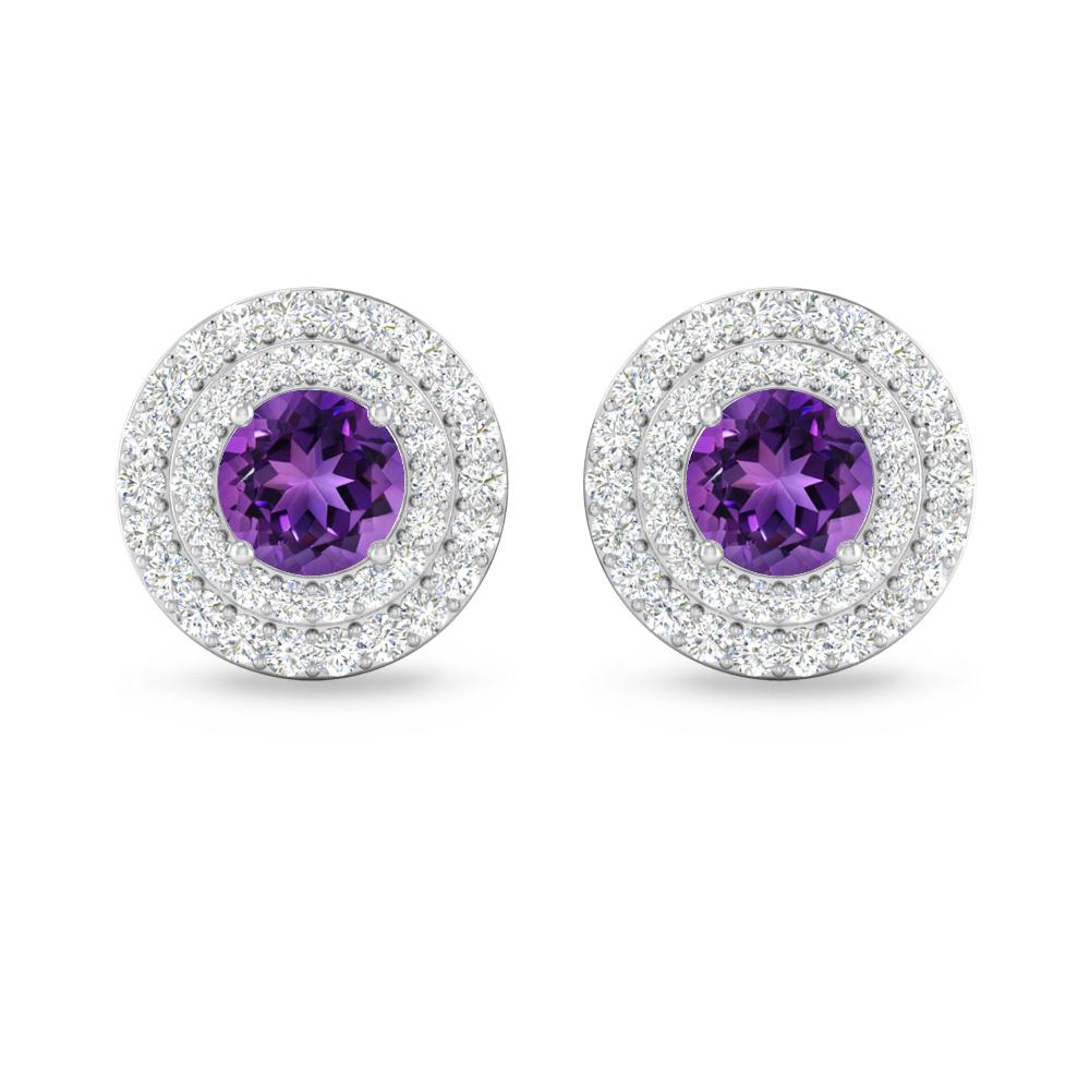 White Gold - Amethyst