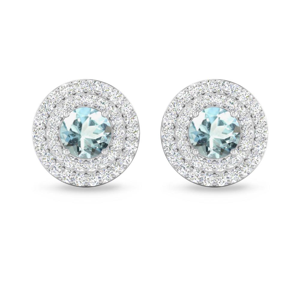 White Gold - Aquamarine