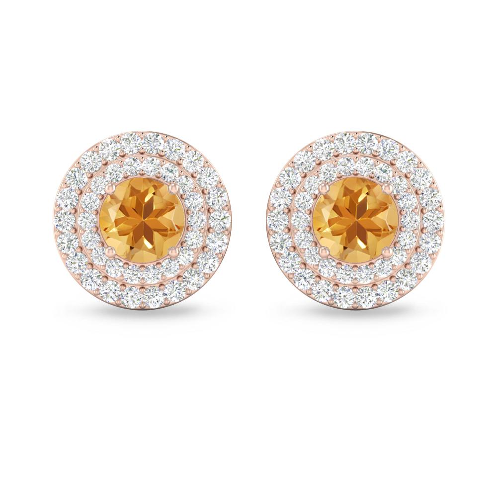 Rose Gold - Citrine