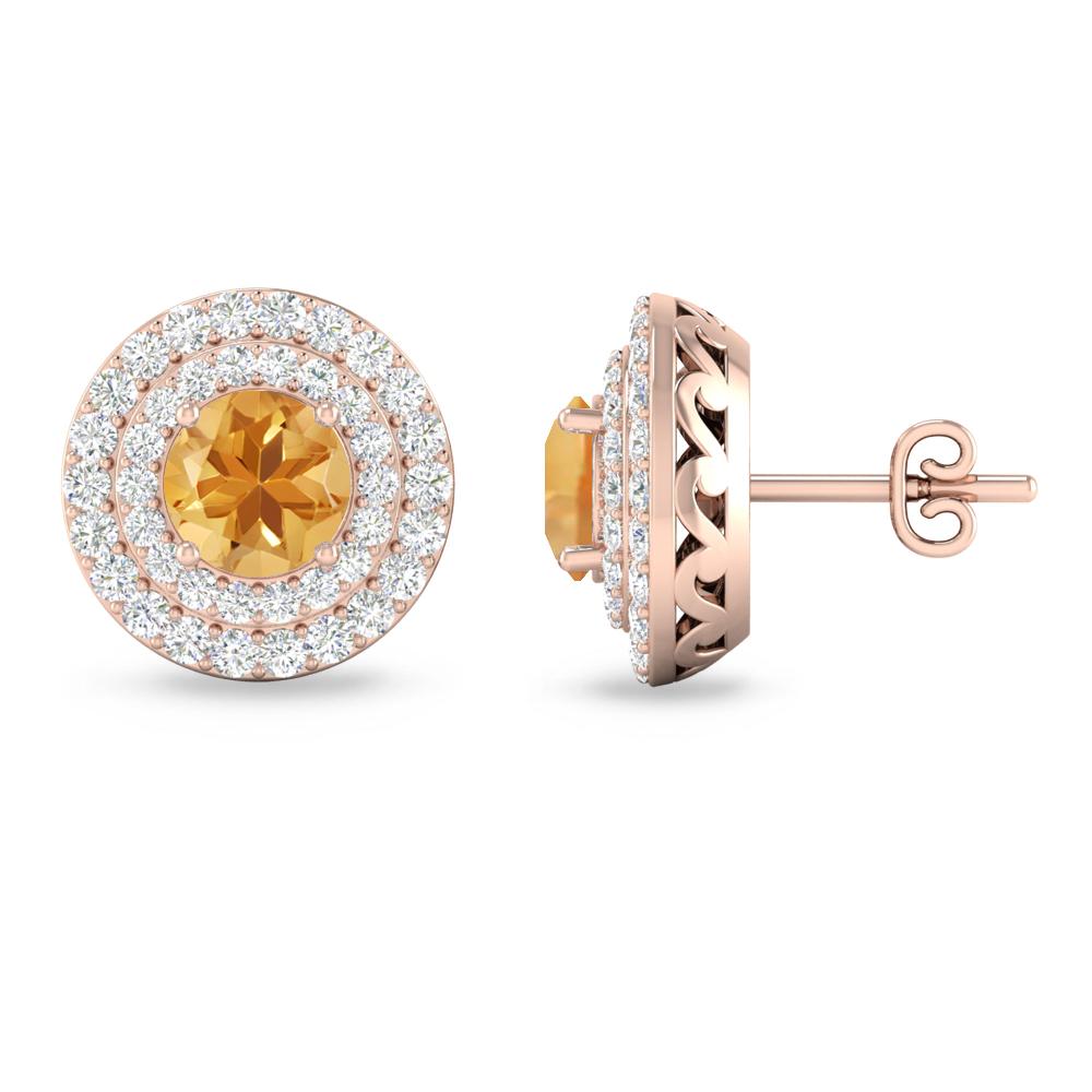 Rose Gold - Citrine
