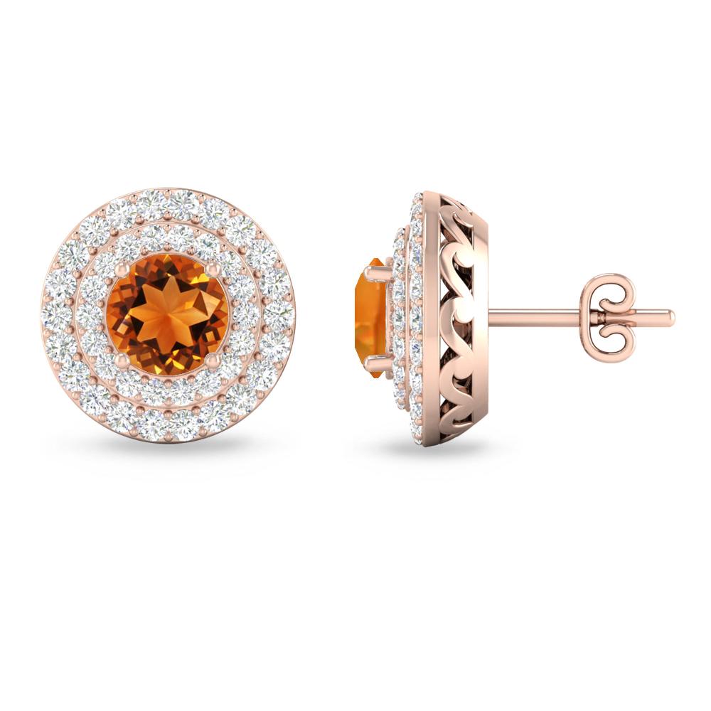 Rose Gold - Citrine