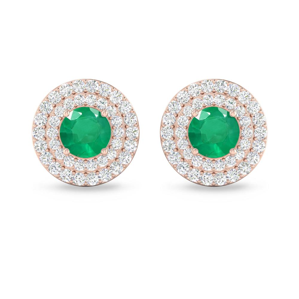 Rose Gold - Emerald