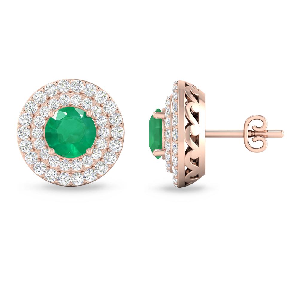 Rose Gold - Emerald