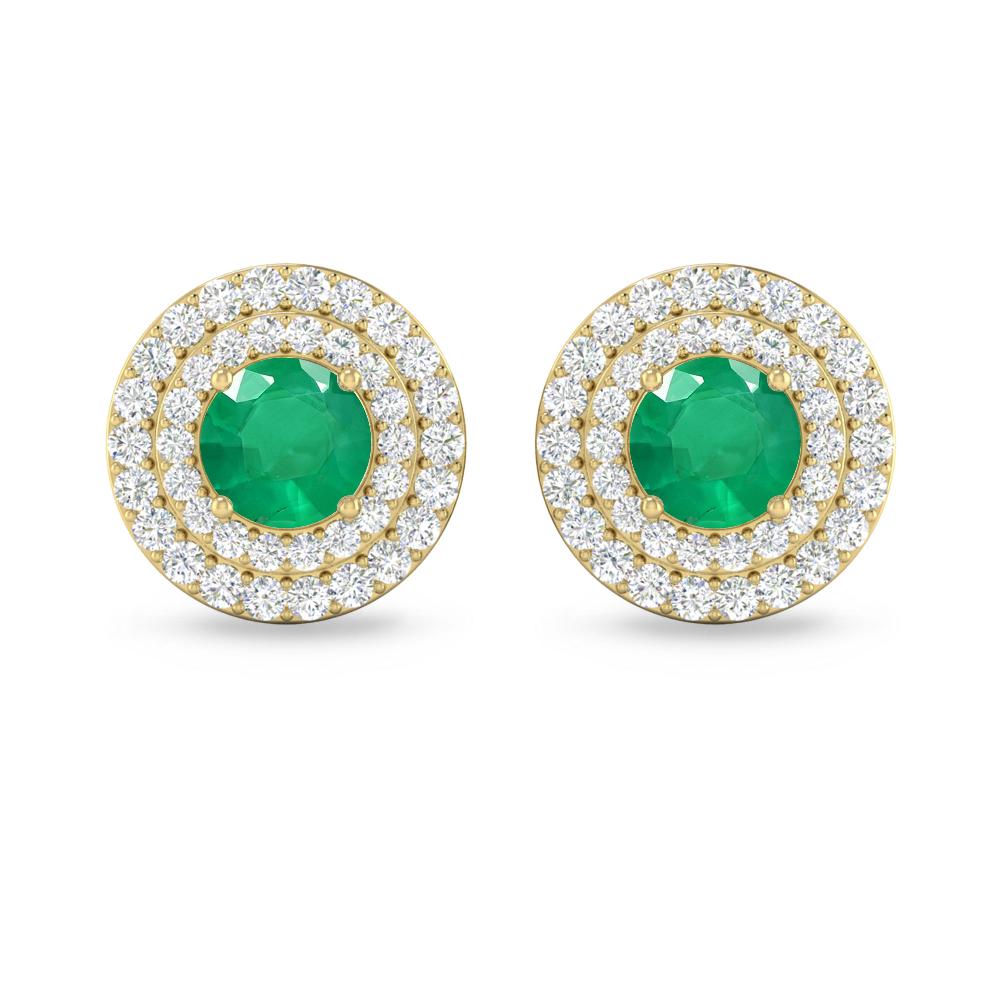 Yellow Gold - Emerald