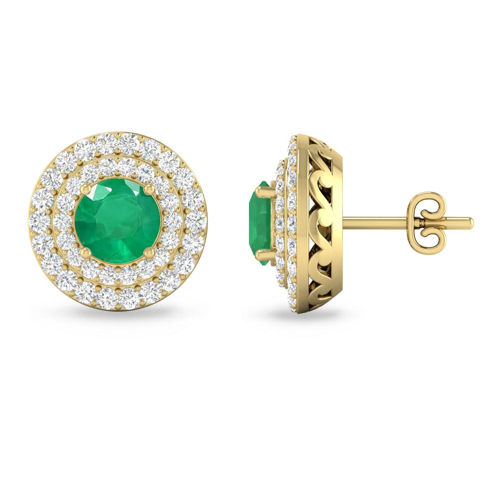 Yellow Gold - Emerald
