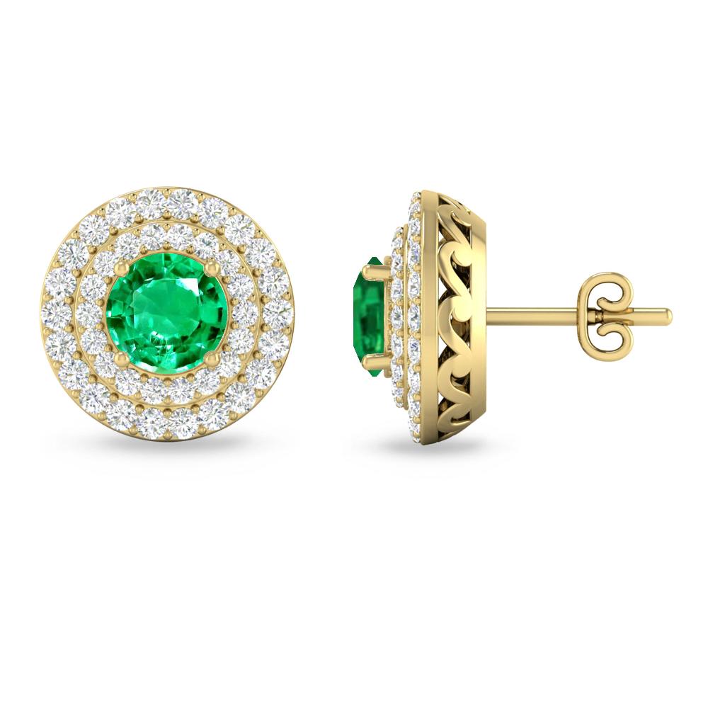 Yellow Gold - Emerald
