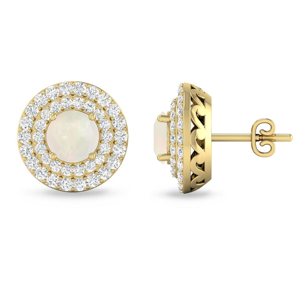 Yellow Gold - Opal