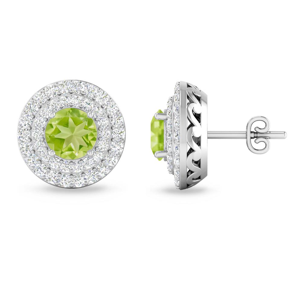 White Gold - Peridot