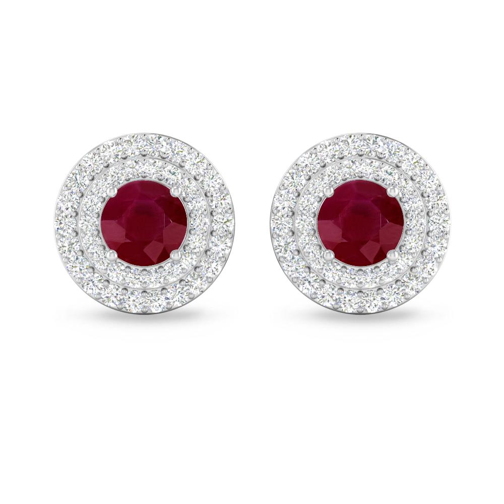 White Gold - Ruby