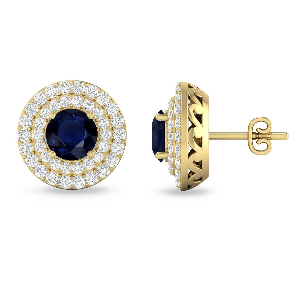Yellow Gold - Sapphire