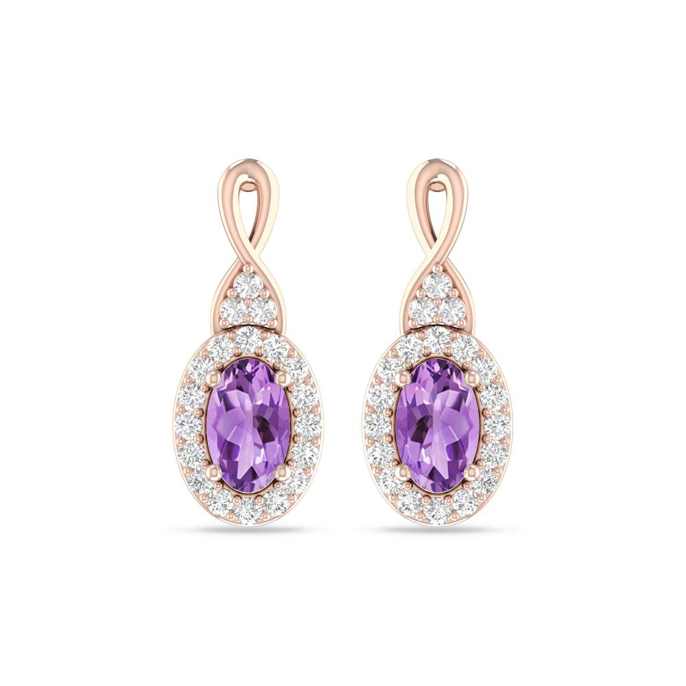 Rose Gold - Amethyst