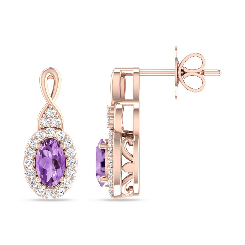 Rose Gold - Amethyst
