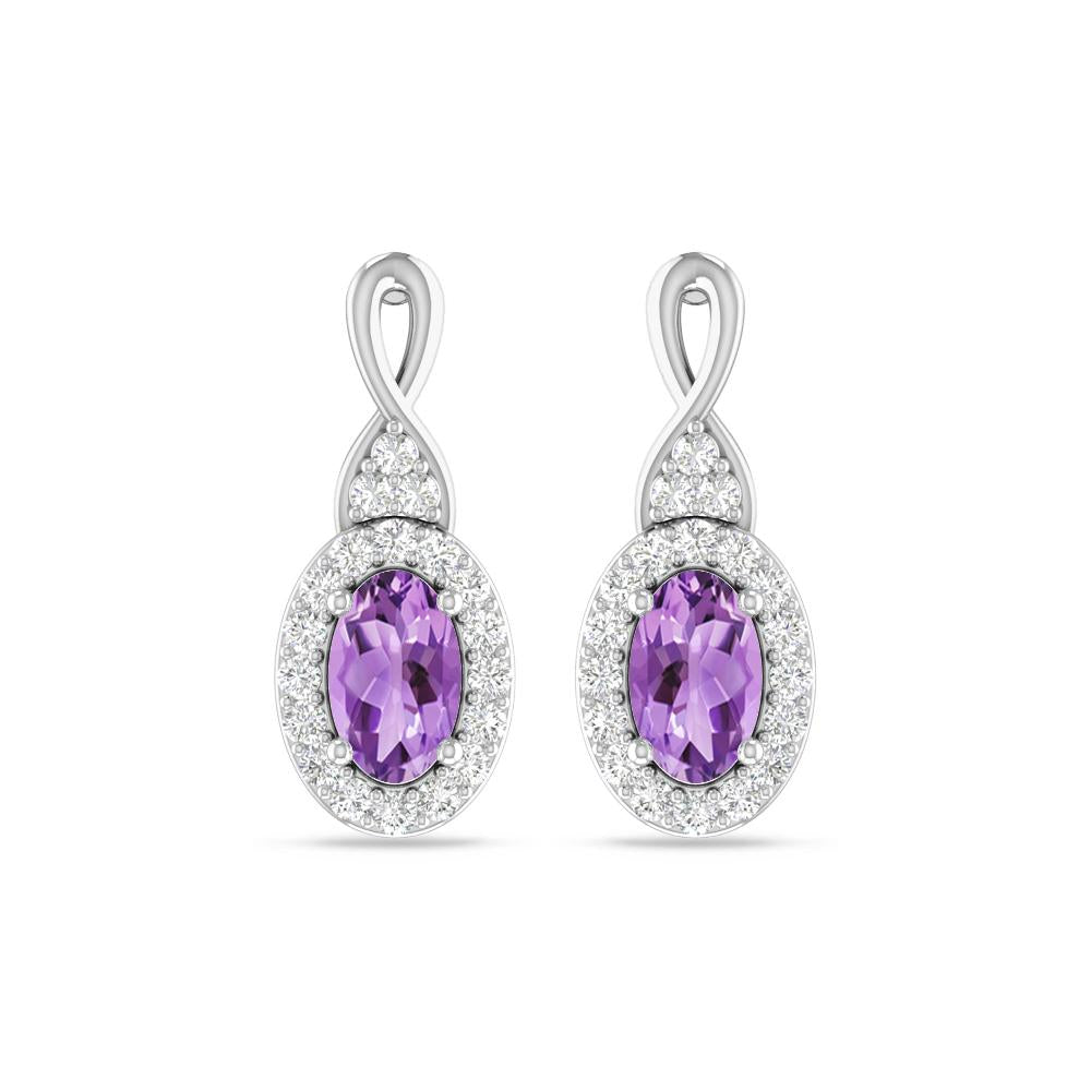 White Gold - Amethyst