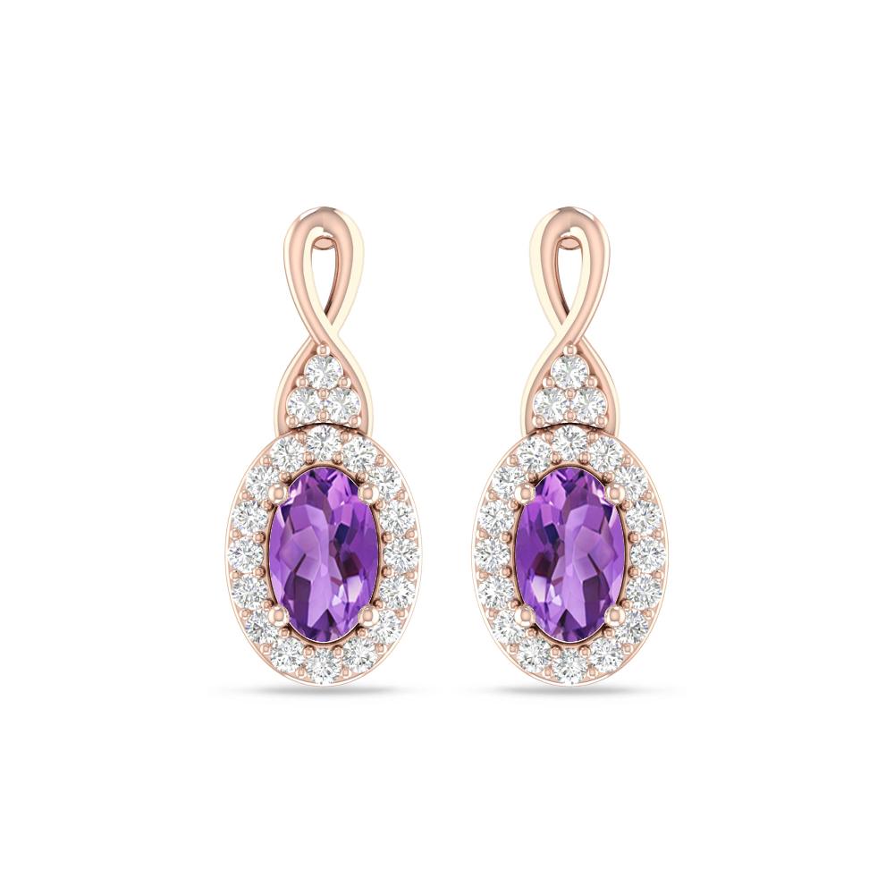 Rose Gold - Amethyst