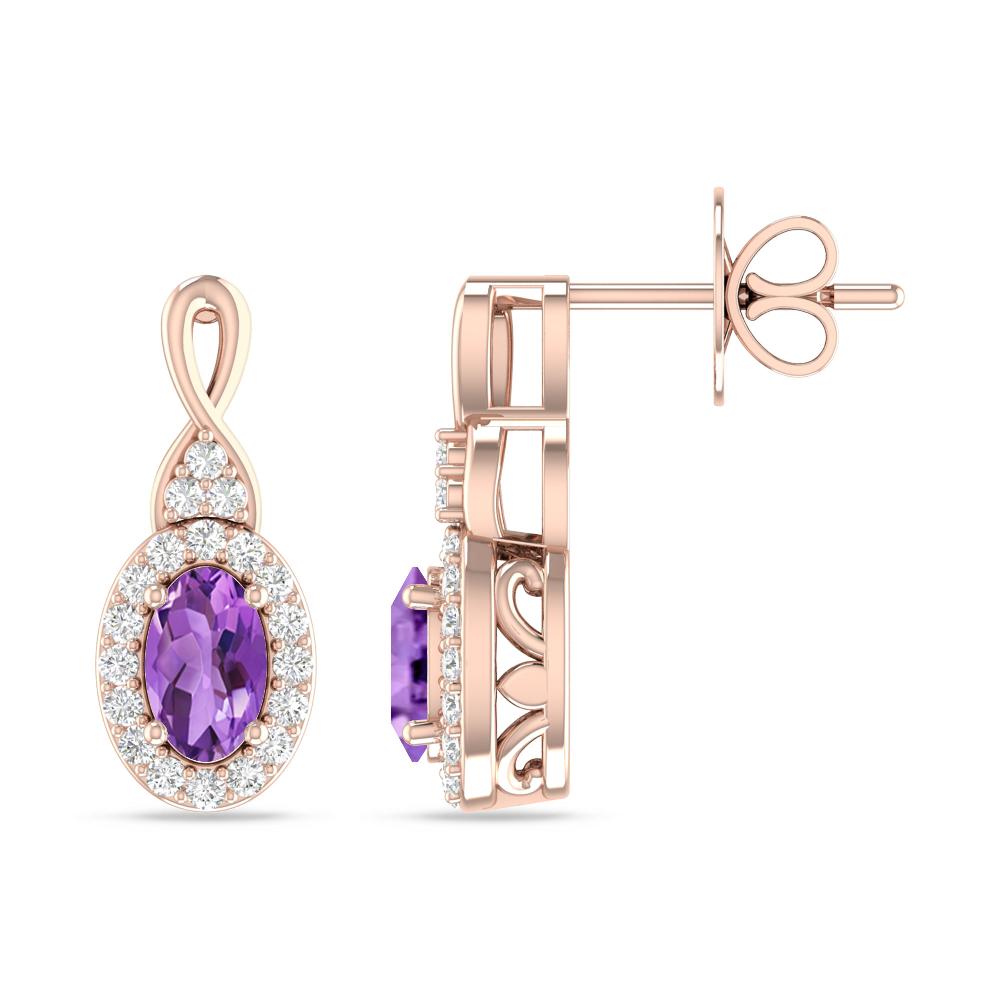 Rose Gold - Amethyst