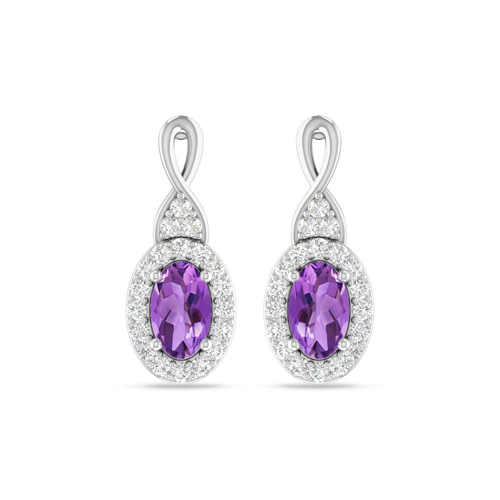 White Gold - Amethyst