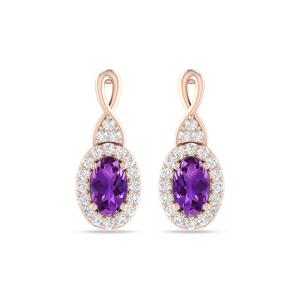 Rose Gold - Amethyst