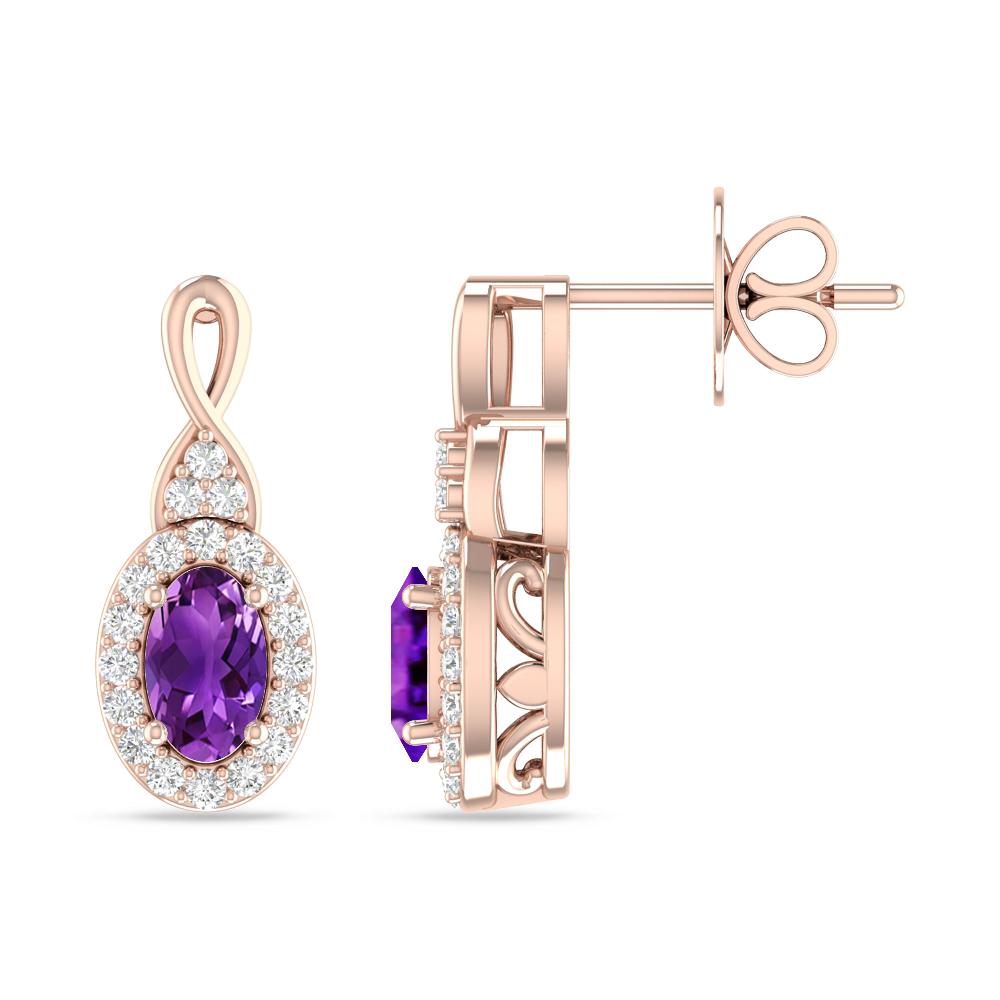 Rose Gold - Amethyst