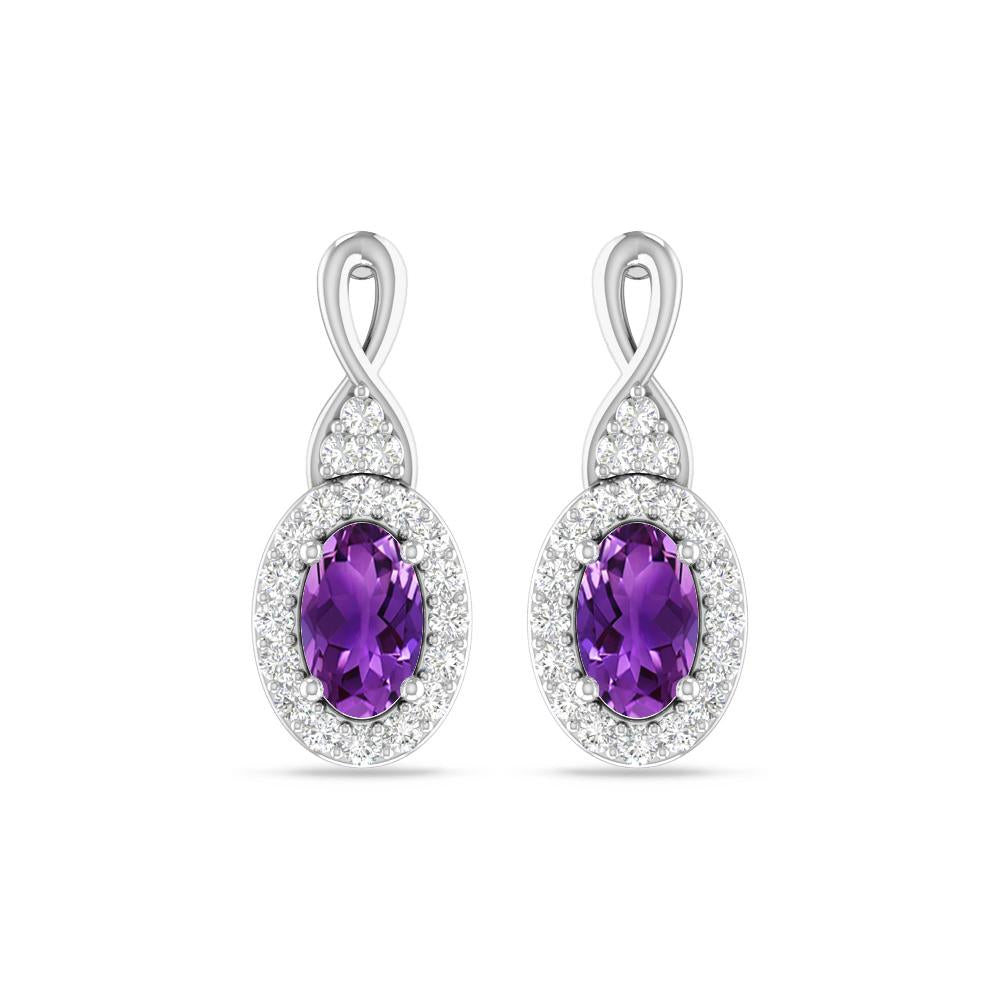 White Gold - Amethyst