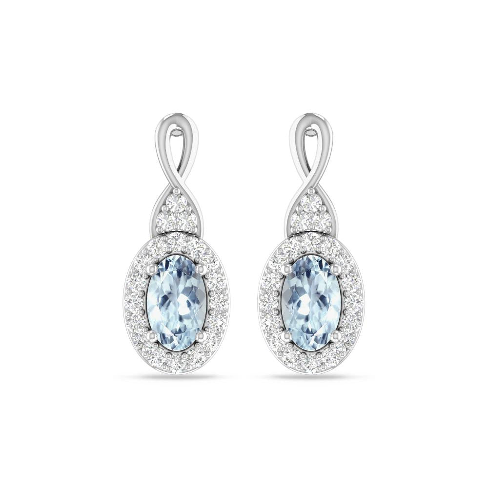 White Gold - Aquamarine
